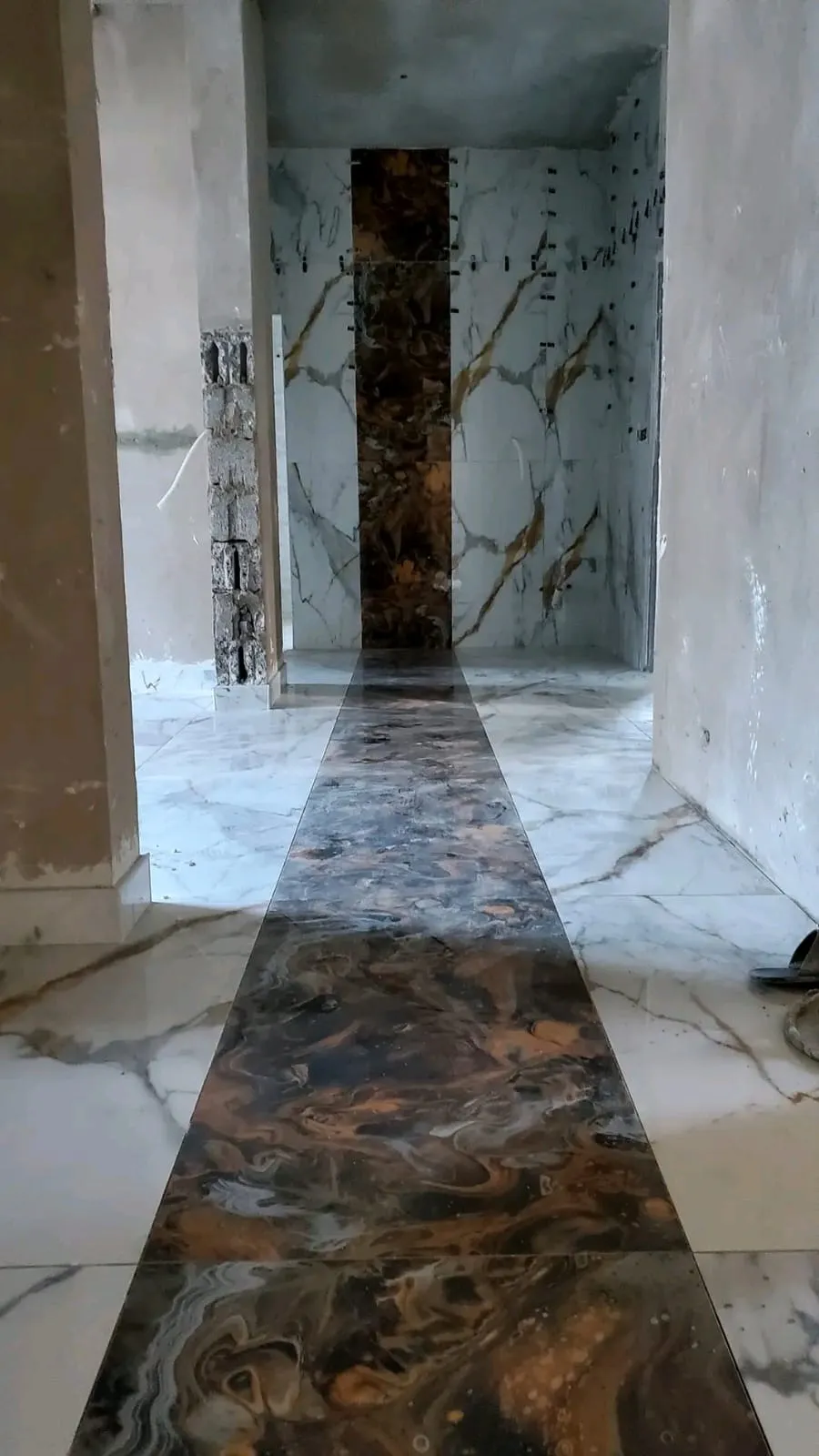 عمل منجز — مبلط سيراميك وبرسلان